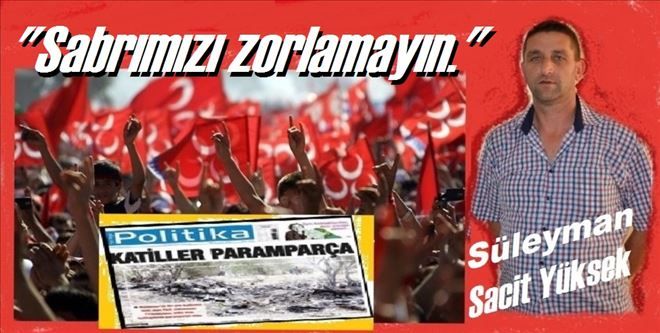 Skandal manşete sert yanıt