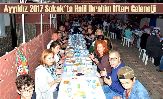Ayyıldız´da sokak iftarı
