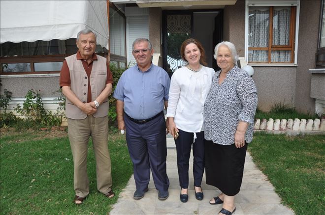 İşe şehit ailelerini ziyaret ile başladı