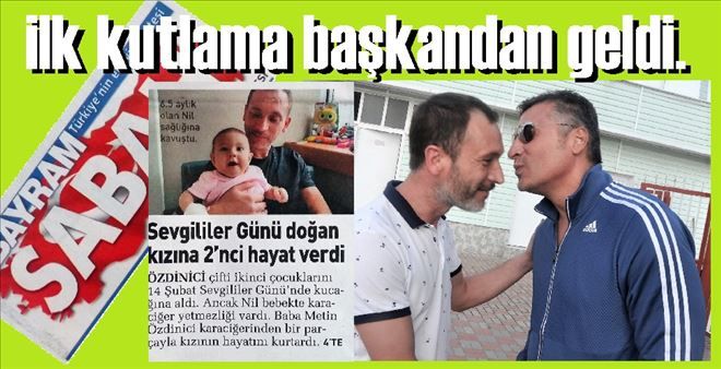 Yılın Babası manşetlerde
