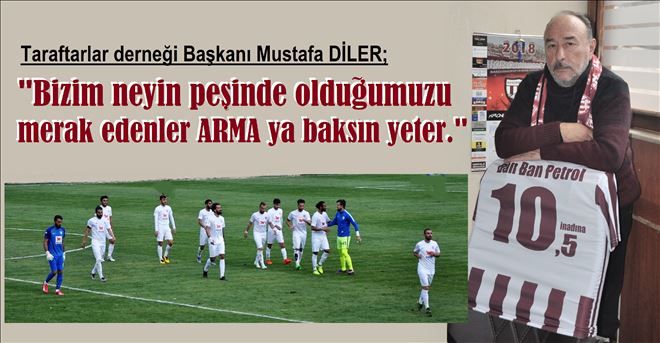 Taraftarlar´dan zorunlu açıklama
