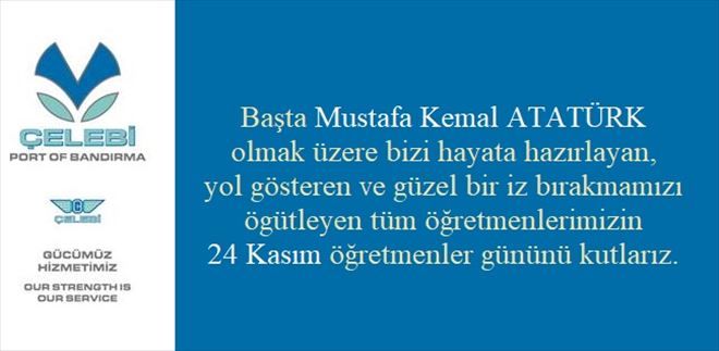 24 Kasım Öğretmenler Günü