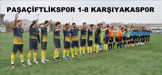 Paşa, Karşıyaka´nın gol yağmuru ile ıslandı