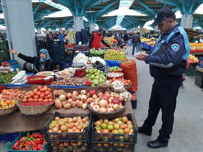 Zabıta´dan etiket kontrolü