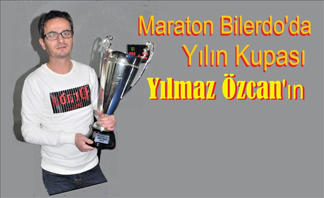 Yılın Bilardo Turnuvasında Kupa Şampiyon Yılmaz Özcan´ın