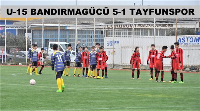 Bandırmagücü Tayfun´u estirmedi 5-1