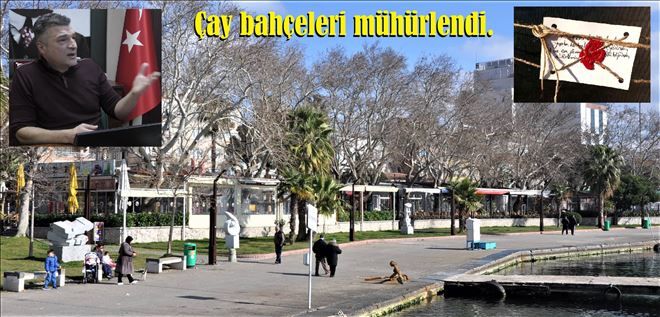 Bahçe keyfi kaçtı.