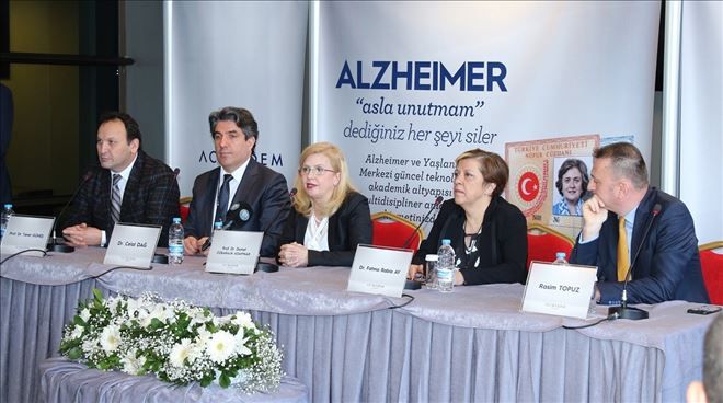 ALZHEIMER VE YAŞLANMA MERKEZİ HİZMETE SUNULDU