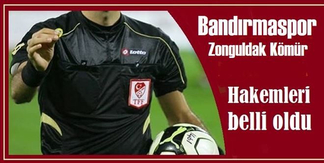 Maçta Gürel Uzuner düdük çalacak