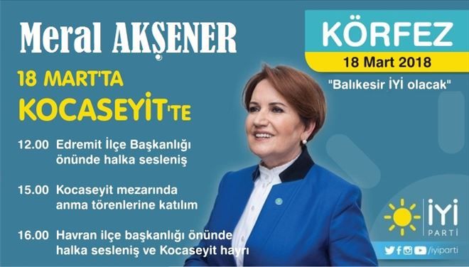 AKŞENER´İN KÖRFEZ PROGRAMI BELLİ OLDU