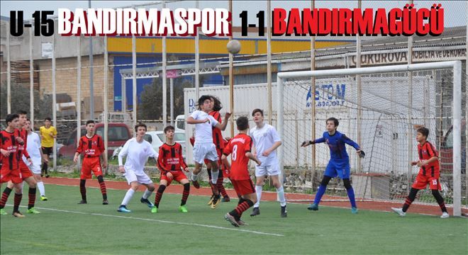 U-15 Derbisinden beraberlik çıktı