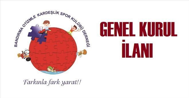 Genel Kurul İlanı