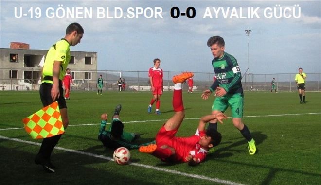 Gönen´de U-19 Play Off mücadelesi