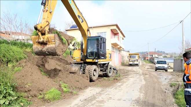 Aksakal bağlantı yolları ele alındı.