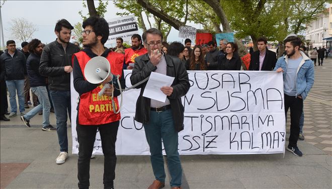 Çocuk istismarını protesto ettiler