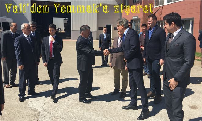 Vali Yazıcı, Yemmak´ı ziyaret etti