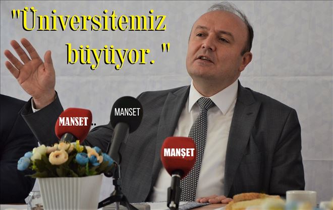 Rektör Özdemir: 