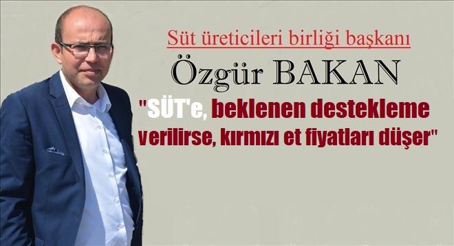 Kırmızı ET´in geleceği SÜT´e bağlı