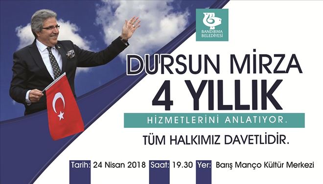 4 yıllık hizmetlerini anlatıyor
