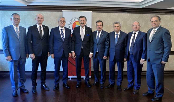 Borsa´dan, Hisarcıklıoğlu´na ziyaret