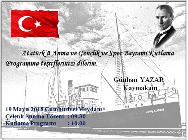 19 Mayıs Gençlik ve Spor Bayramı