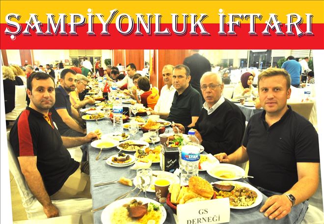 GÖNEN´DE ŞAMPYONLUK İFTARI