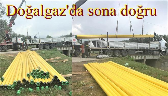 Erdek´te doğalgaz çalışmaları