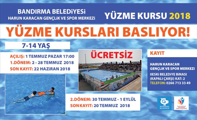 YÜZME ÖĞRENMEYEN ÇOCUK KALMASIN