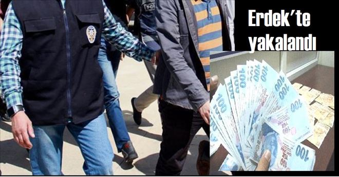Kalpazan yakalandı