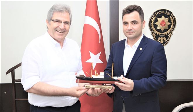 Başkan Dursun Mirza´dan yeni müdüre ziyaret