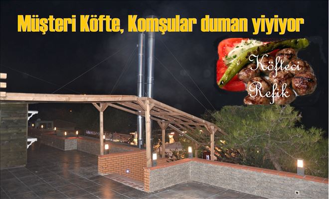 Kumlu yalı´da duman esareti