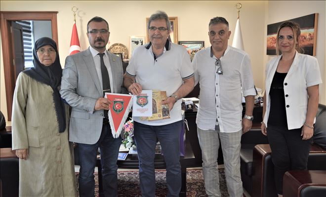 Gaziler´den Mirza´ya ziyaret
