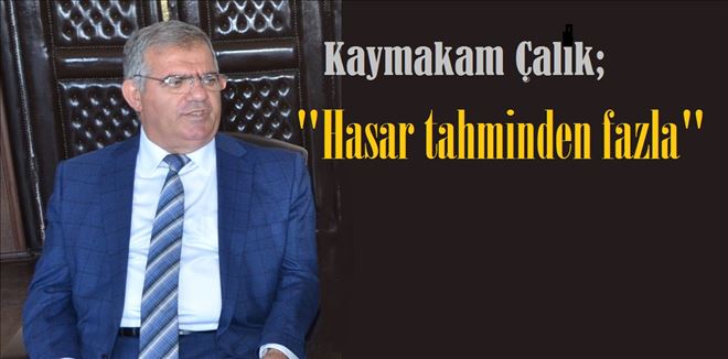 Hasar belirleme çalışmaları sürüyor