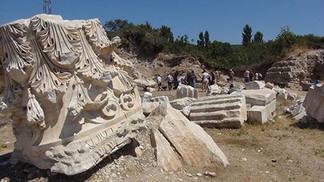 Kaçakçılar, Kyzikos´ta ağacı dinamitle patlatmış!