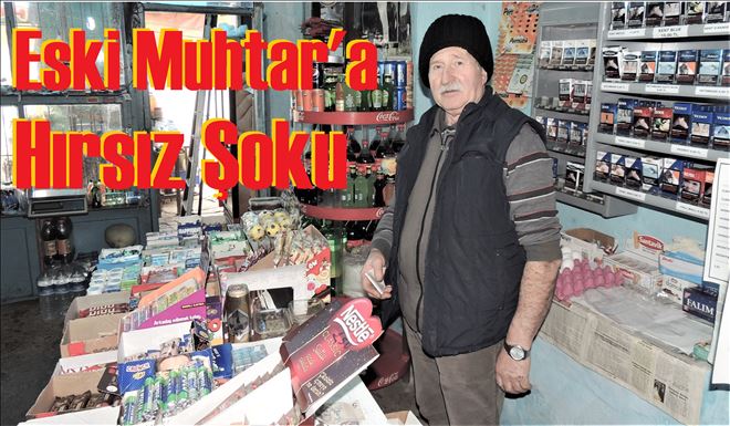 Bakkal dükkanı soyuldu
