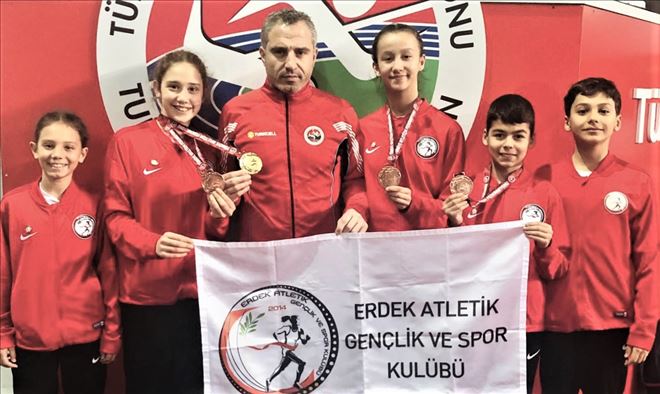 Atletizm´de ulusal marka oldular