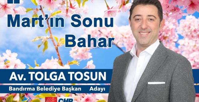 CHP 31 Mart´ta Tolga Tosun ile yarışacak