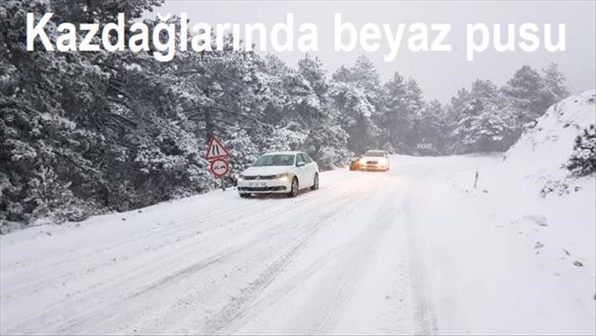 Uyarılara aldırmayan yüzlerce araç mahsur kaldı.