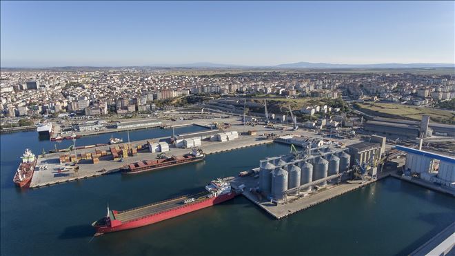 Bandırma Limanı´nda geçen yılki işlem hacmi