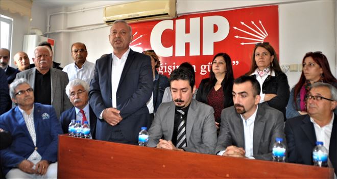 Üç CHP adayı adına ortak açıklama