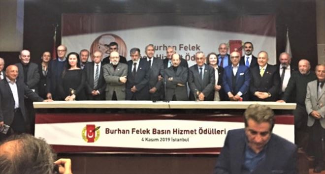 TGC Burhan Felek Basın Hizmet Ödülleri sahiplerini buldu