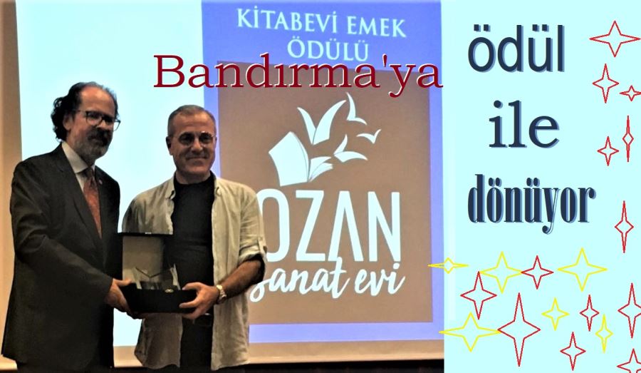 Kitabevi Emek Ödülü Ozan Sanatevi’ne verildi.