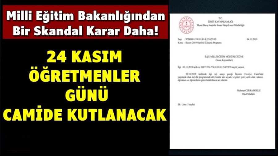 Türk Eğitim tarihinde 91 yıl sonra bir ilk