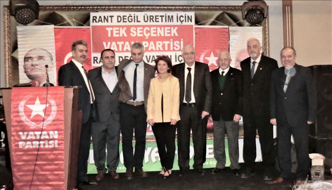 VATAN PARTİSİ 7 BAŞKAN ADAYINI AÇIKLADI.