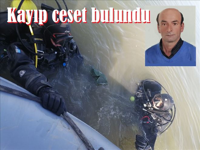       KAYIP BALIKÇININ CESEDİ 9.GÜN BULUNDU.