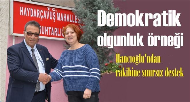 Hancıoğlu´dan örnek davranış