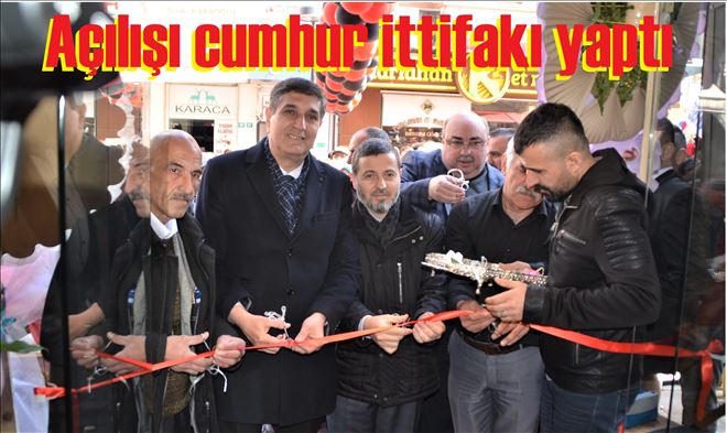 Çetinkaya Perde açıldı