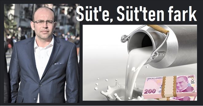 Süt´e %18,5 fark geldi