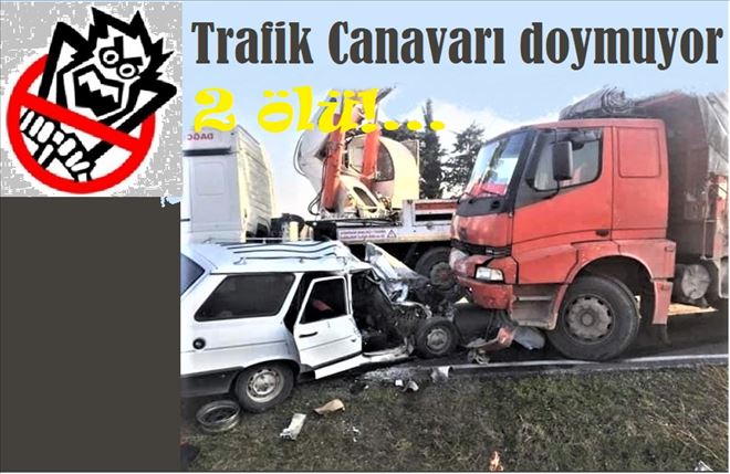 Gönen´de ölümlü trafik kazası