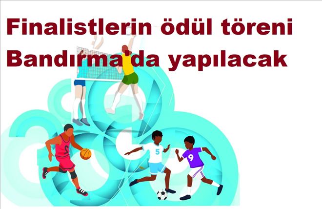 Okulsporları finalistleri ödüllerini alıyor